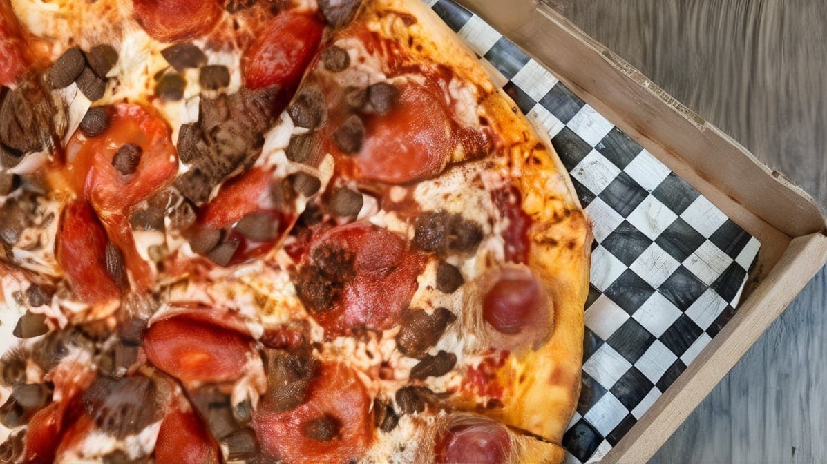 Desi Meat Lover Pizza.