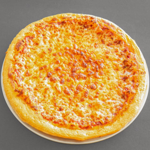 Plain Cheese Pizza.
