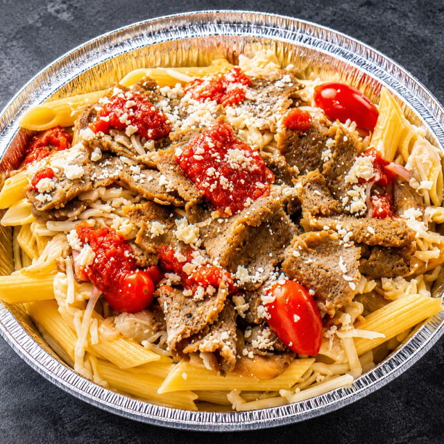 Beef and Lamb Gyro Pasta.