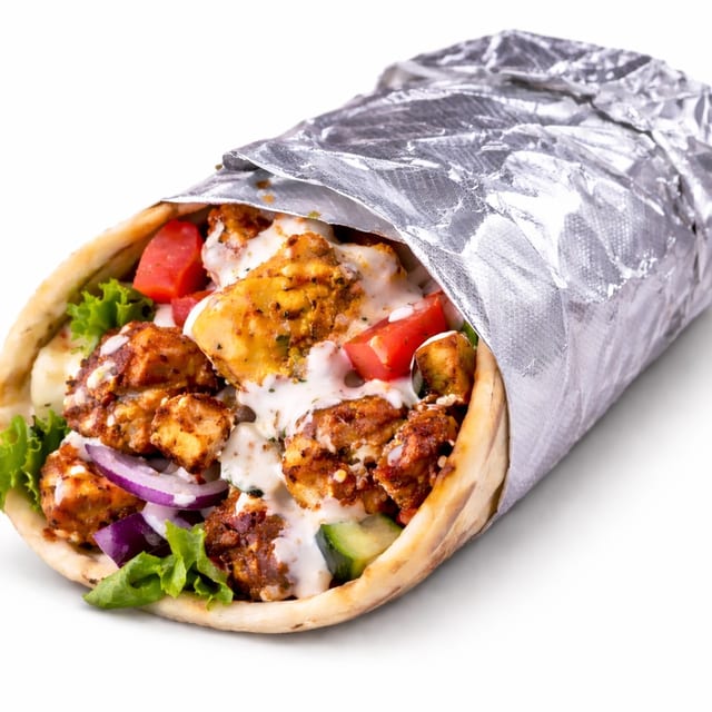 Chicken Pita Wrap.