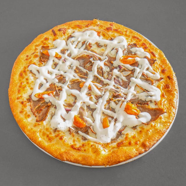 Beef and Lamb Gyro Pizza - Small.
