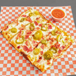 Cheesy Bacon Jalapeno Breadsticks
