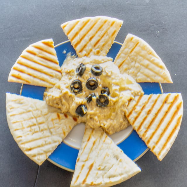 Hummus with Pita Bread.