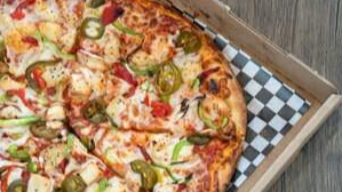 Chicken Fajita Pizza.